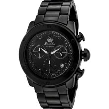 Glam Rock Watches Women's Aqua Rock Chronograph Black Dial Black Ceram