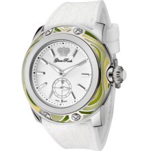 Glam Rock Watches Women's Miami White Dial White Silicon White Silicon