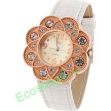 Good Jewelry Stylish Lady Sunflower Wristwatch