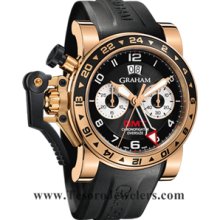 Graham Chronofighter Oversize GMT Black Gold 2OVGR.B21A