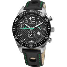 Grovana Retrograde Chronograph 1620.9575 Mens wristwatch