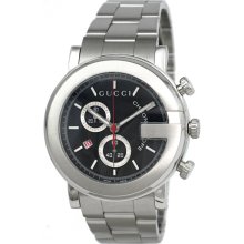 Gucci G-Watch 101G Steel Chronograph Mens Watch YA101309