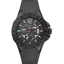 GUESS Black Silicone Mens Watch U0034G3