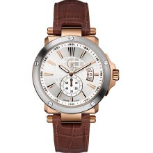 Guess Gc-1 Swiss Chronograph Leather Men's Watch G65007G1