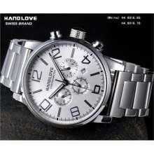 Handlove Handlove Professional White Dial Menâ€²s Swiss Watch