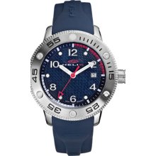 Helix HX365-03L06S Okto Diver Blue Rubber Men's Watch