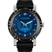 HLW2197-2 Holler Mens Black Magic Blue Watch