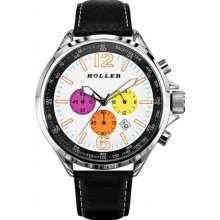 Holler Hlw2280-3 Mens Psychedelic Citrus Chronograph Watch