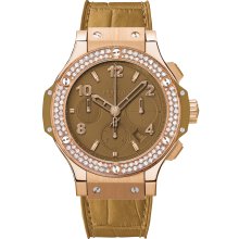 Hublot Women's Big Bang 41mm Brown Dial Watch 341.PA.5390.LR.1104