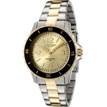 I by Invicta Women's Light Gold Dial Two Tone Stainless Steel