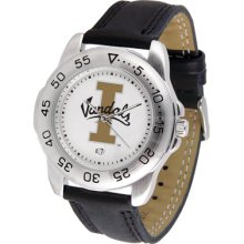 Idaho Vandals Logo- Mens Sport Leather Watch