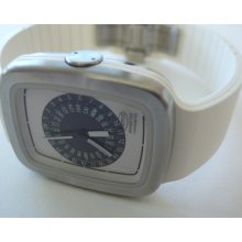 Ikepod Manatee Mn04 , White Dial , Marc Newson Design