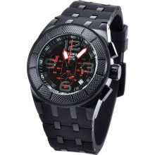 Insignum Vescor Black IP Chronograph Wrist Watch