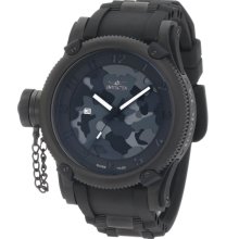 Invicta 1199 Men's Swiss Made Limited Edition Black Quartz Quinotaur R