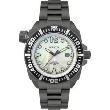 Invicta 7226 Men's Signature Corduba Diverlock Gray Ion-plated Ss Watch