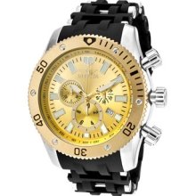 Invicta Men's 10253 Sea Spider Chronograph Yellow Dial Watch