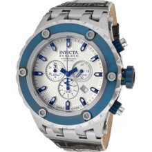 Invicta Watches Men's Subaqua/Reserve Chronograph Silver Textured Dial