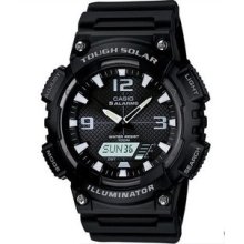 â˜†â˜†japan Made Casio Watch Tough Solar 5 Alarms Aq-s810w-1a â˜†â˜†