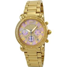 JBW Women's Victory Diamond Bezel Watch in Gold