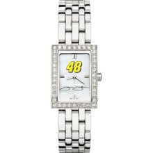 Jimmie Johnson Ladies Allure Watch Stainless Bracelet Strap