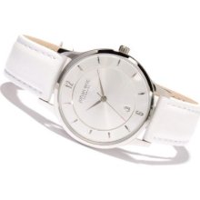 Johan Eric Men's Hobro Quartz Stainless Steel Leather Strap Watch