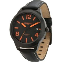 Jorg Gray Men's Quartz Watch Jg1950-14 With Natural Leather Strap