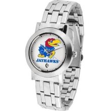 Kansas Jayhawks KU Men's Watch Stainless Steel