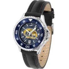 Kent State Golden Flashes Ladies Leather Wristwatch