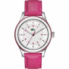 Lacoste Sydney Pink Calfskin Leather Ladies Watch