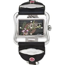 Ladies Ed Hardy Victoria Orchid 45x25mm Watch