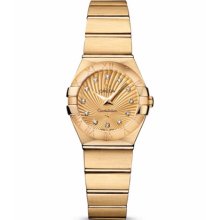 Ladies Omega Constellation 09 Brushed 123.50.24.60.58.001