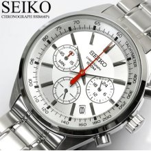 Latest 2012 Seiko Chronograph Sports Tachymeter Men's Watch Ssb035p1 Ssb035