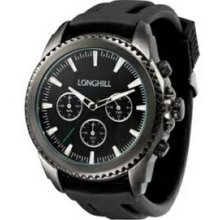 Longhill Ingmar Black Wrist Watch