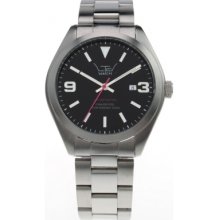 LTD-280102 LTD Watch Unisex Limited Edition Black Steel Watch