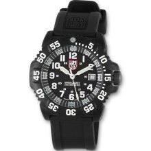 Luminox 3051 Navy Seal Colormark Watch, Black