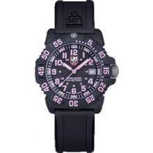 Luminox 7065 Colormark 38MM Series Black/Pink Watch