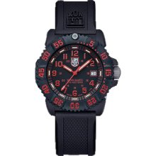 Luminox 7066 Colormark 38MM Black/Red Watch