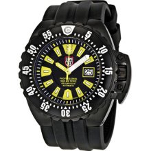 Luminox Mens Series 1500 Watch 1505 Black Ion-plated Stainless Steel