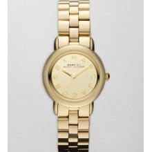 MARC by Marc Jacobs Marci 3H Analog Watch, Yellow Golden