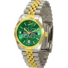 Marshall University Men's Stainless Steel Alumni Dress Watch