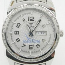 Mens Aqua Master Iced Out Diamond Watch W335AQ2