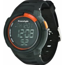 Men's black freestyle digital mariner watch fs85012