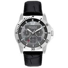 Men's Caravelle by Bulova Chronograph Watch with Grey Dial (Model: