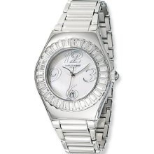 Men's, Crystal Bezel Watch by Charles Hubert