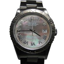 Mens datejust rolex watch rotating bezel date just