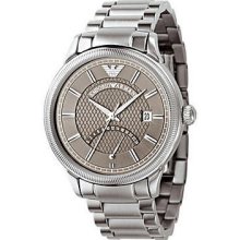 Men's Emporio Armani Stainless Steel Date Watch Ar0563