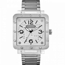 Men's marc ecko stainless steel square watch e17597g1