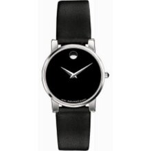 Men's Movado Strap Watch w/ Mineral Crystal & 99' Water Resistant Promotional