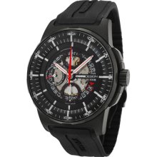 Men's Pilot Automatic Black Rubber Black IP Titanium Case ...