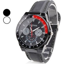 Men's Plastic Analog Quartz Watch Wrist (Assorted Colors)